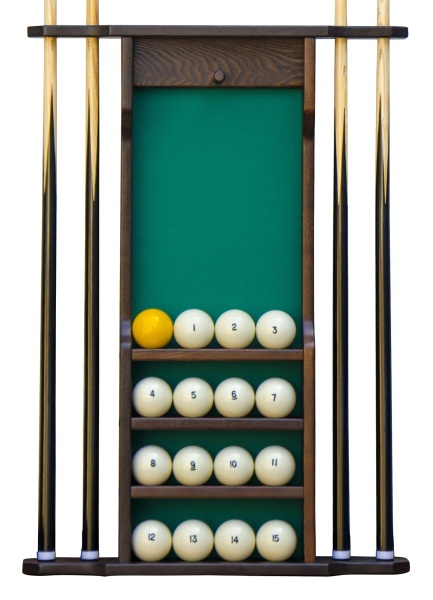 Киевница настенная универсальная из ясеня (цвет черный орех)