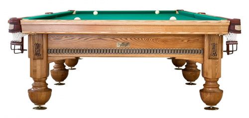 Бильярдный стол для пула "Фаворит" (9 футов, ольха, борт ясень, 25мм камень)